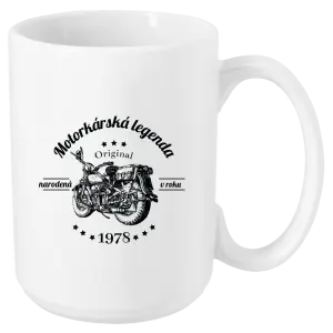 Hrnček Motorkárská legenda