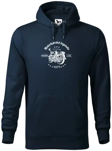 Pánska mikina Motorkárská legenda