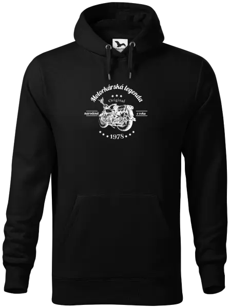 Pánska mikina Motorkárská legenda