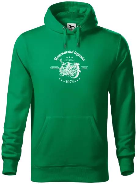 Pánska mikina Motorkárská legenda