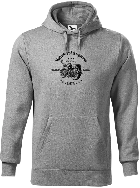 Pánska mikina Motorkárská legenda