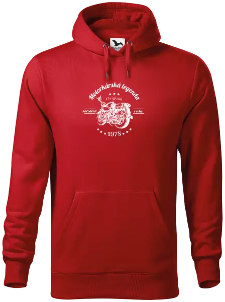 Pánska mikina Motorkárská legenda