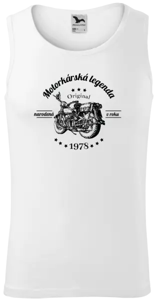 Pánske tielko Motorkárská legenda