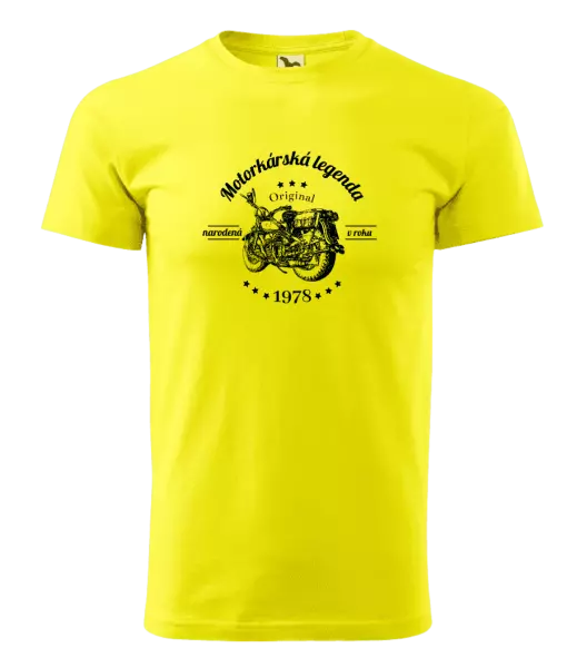Pánske tričko Motorkárská legenda