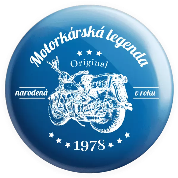 Placka Motorkárská legenda