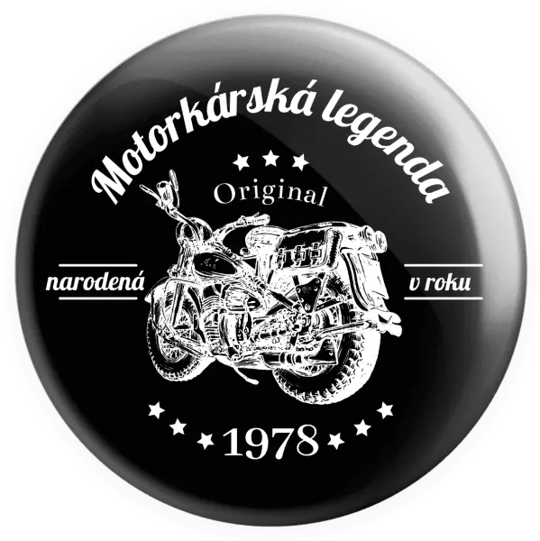 Placka Motorkárská legenda