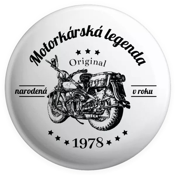 Placka Motorkárská legenda