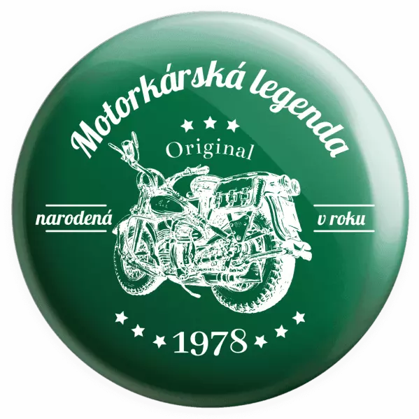 Placka Motorkárská legenda