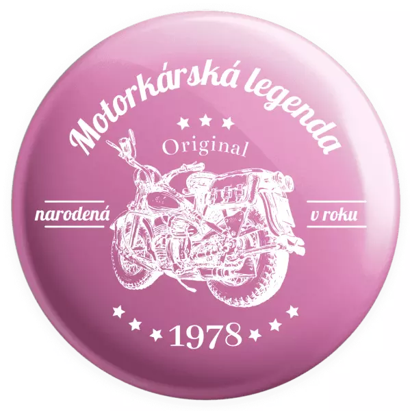 Placka Motorkárská legenda