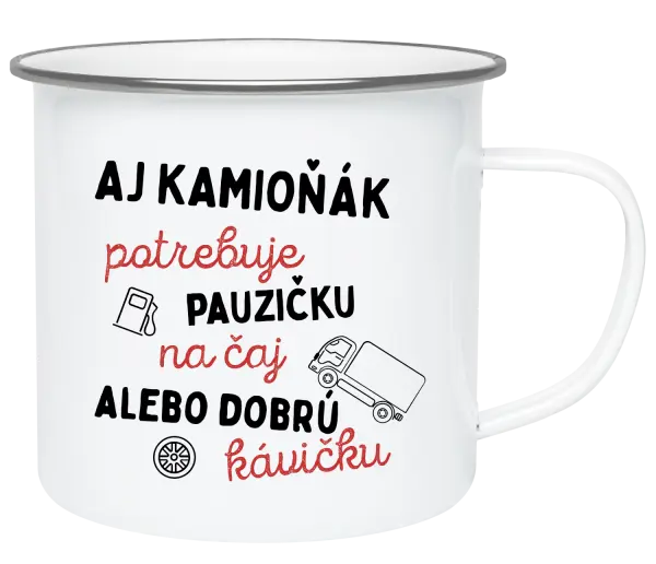 Plecháčik Aj kamioňák potrebuje pauzičku