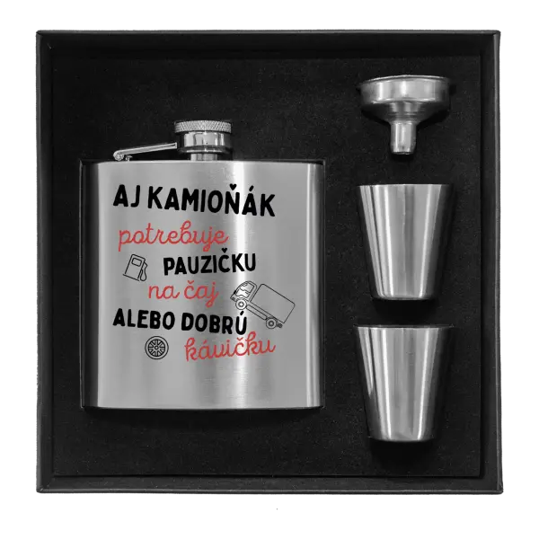 Ploskačka v krabičke Aj kamioňák potrebuje pauzičku