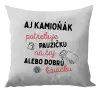Vankúš Aj kamioňák potrebuje pauzičku
