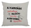 Vankúš Aj kamioňák potrebuje pauzičku