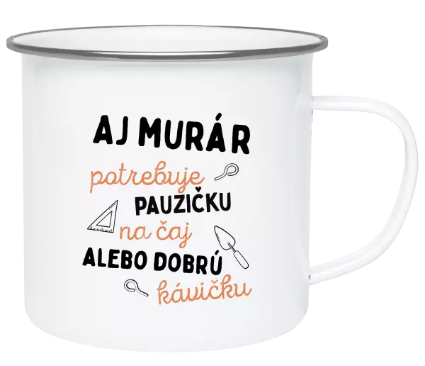 Plecháčik Aj murár potrebuje pauzičku