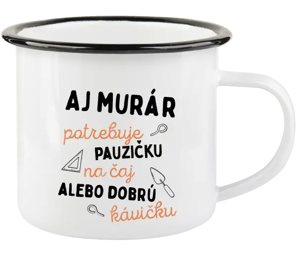 Plecháčik Aj murár potrebuje pauzičku