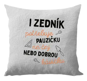 Vankúš Aj murár potrebuje pauzičku