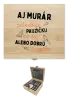 Whisky sada v krabici Aj murár potrebuje pauzičku