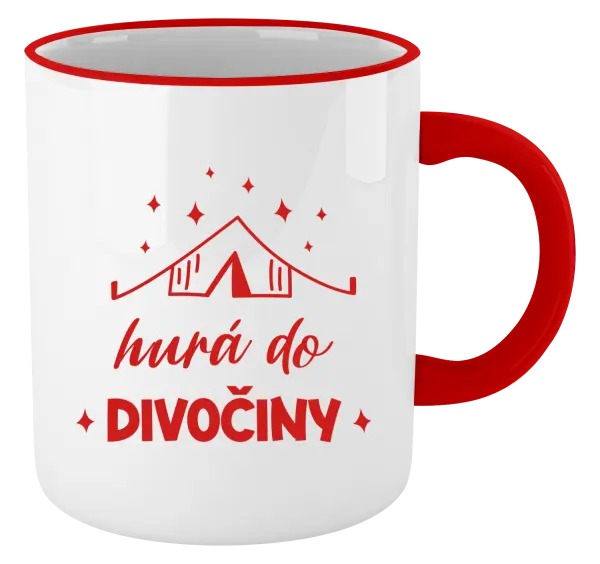 Hrnček Hurá do divočiny