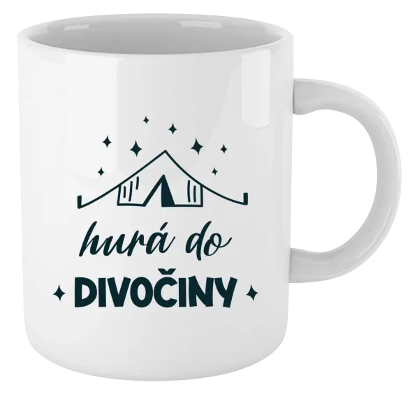 Hrnček Hurá do divočiny