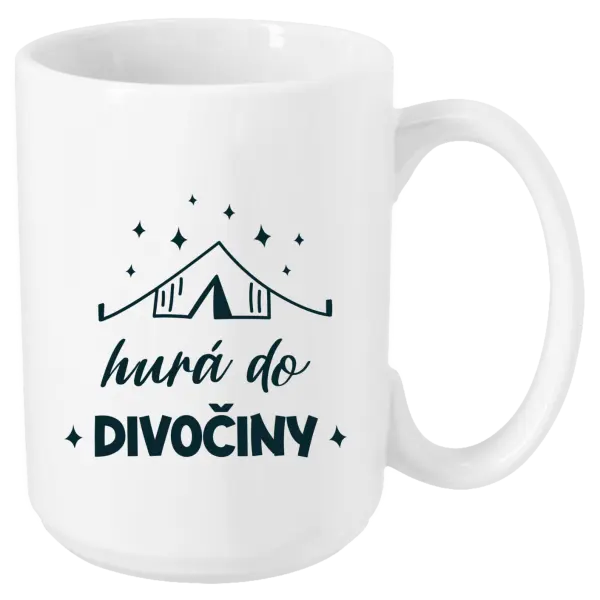 Hrnček Hurá do divočiny