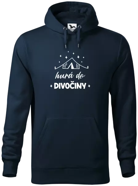 Pánska mikina Hurá do divočiny
