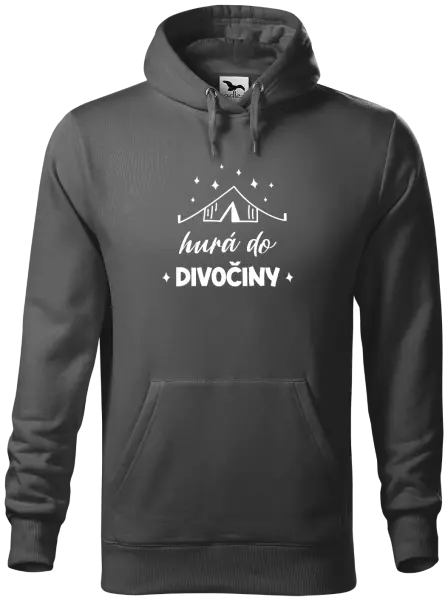 Pánska mikina Hurá do divočiny