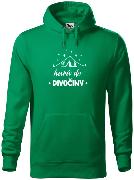 Pánska mikina Hurá do divočiny