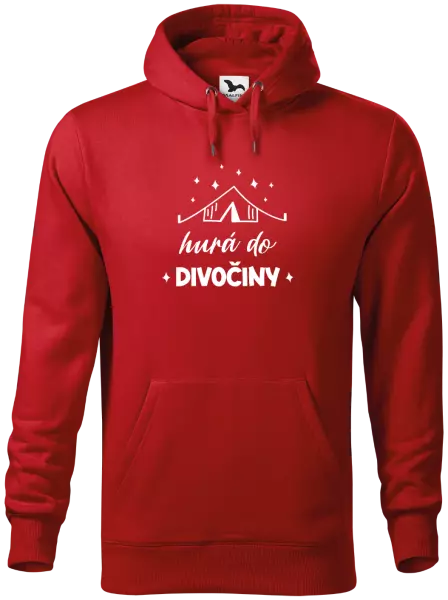 Pánska mikina Hurá do divočiny