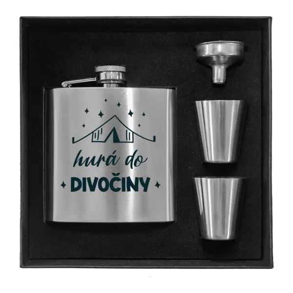 Ploskačka v krabičke Hurá do divočiny