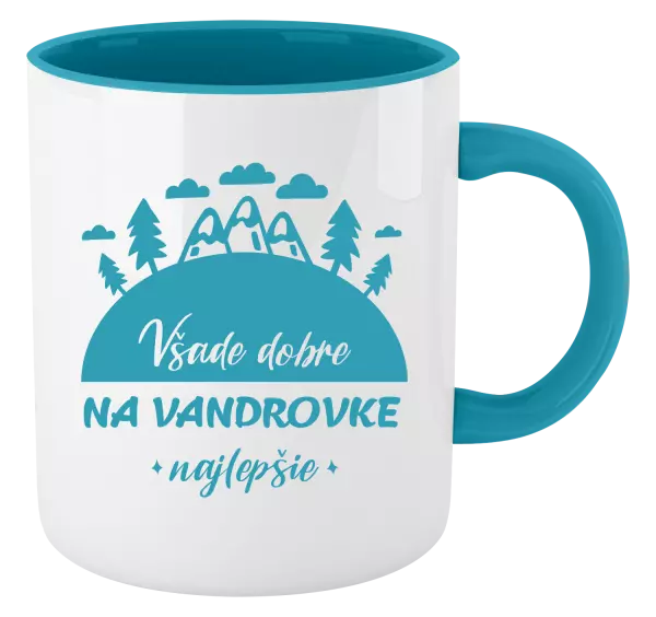 Hrnček  Všade dobre na vandrovke najlepšie