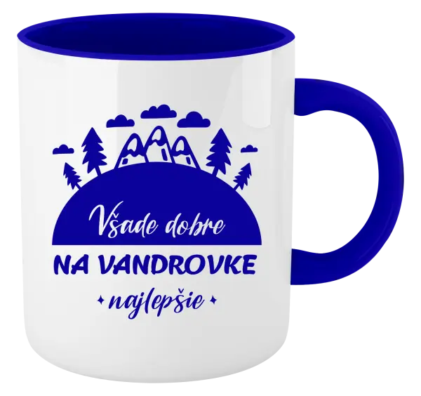 Hrnček  Všade dobre na vandrovke najlepšie