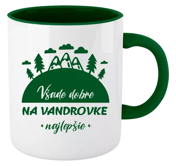 Hrnček  Všade dobre na vandrovke najlepšie