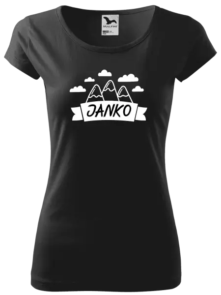 Dámske tričko Hory s menom