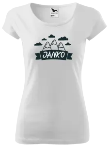Dámske tričko Hory s menom