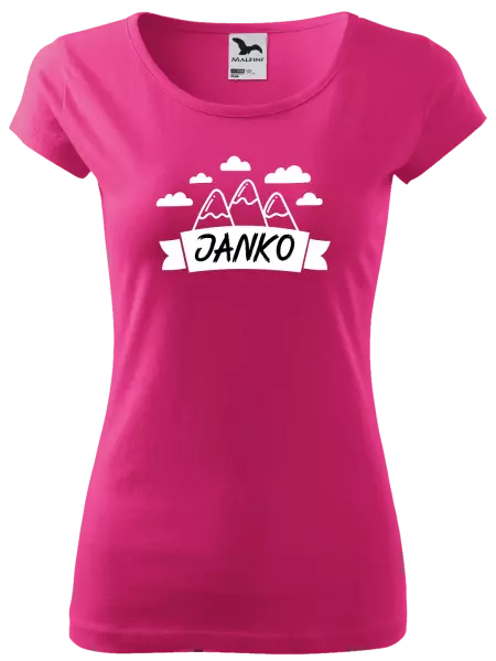 Dámske tričko Hory s menom