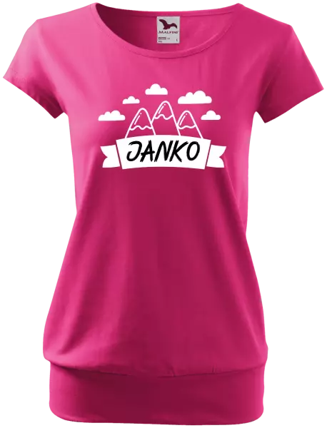 Dámske tričko Hory s menom