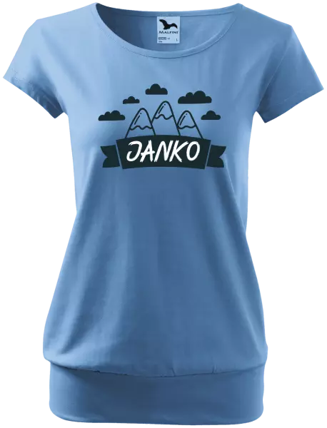 Dámske tričko Hory s menom