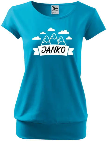 Dámske tričko Hory s menom
