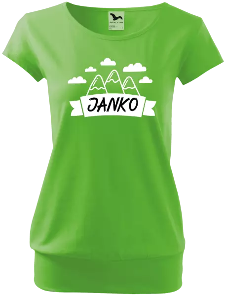 Dámske tričko Hory s menom