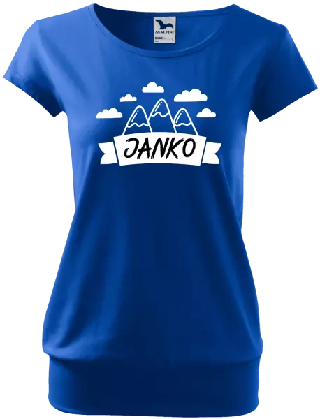 Dámske tričko Hory s menom