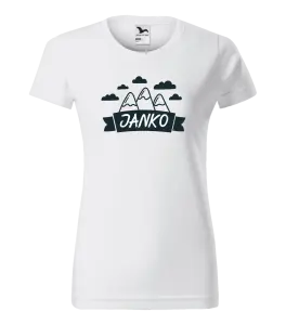 Dámske tričko Hory s menom