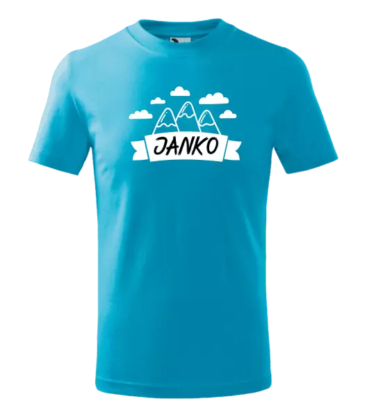 Detské tričko Hory s menom