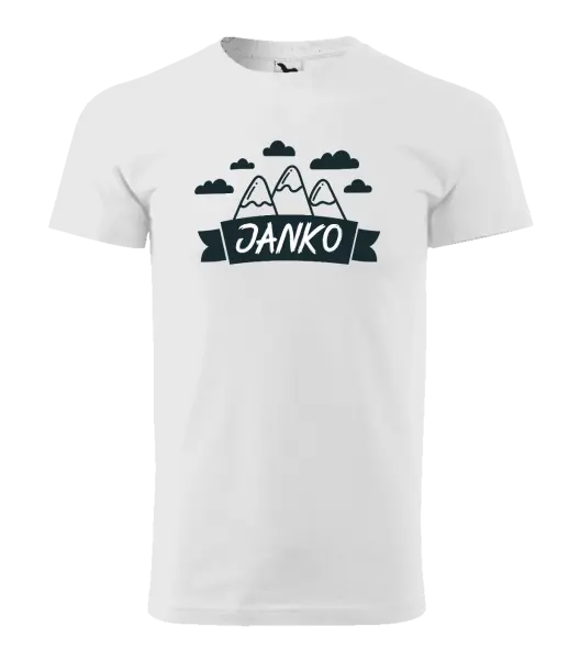 Pánske tričko Hory s menom