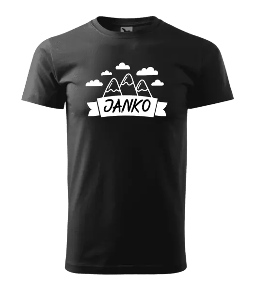 Pánske tričko Hory s menom