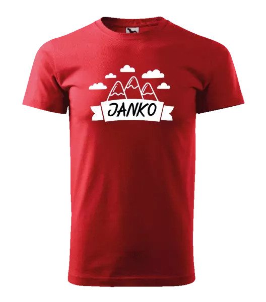 Pánske tričko Hory s menom