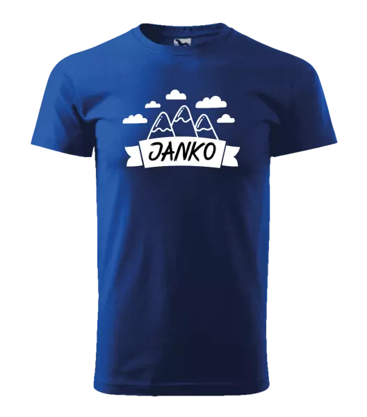 Pánske tričko Hory s menom