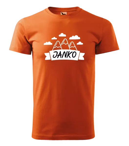 Pánske tričko Hory s menom