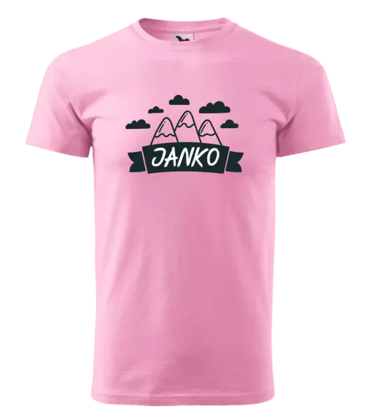 Pánske tričko Hory s menom