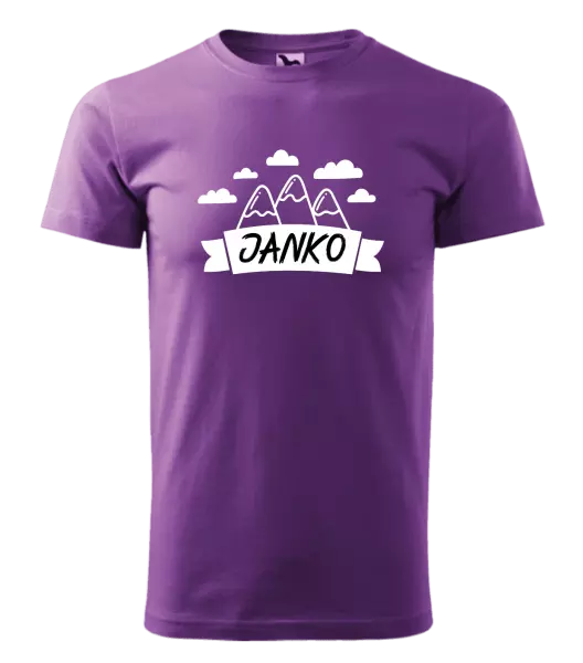 Pánske tričko Hory s menom