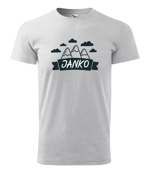 Pánske tričko Hory s menom